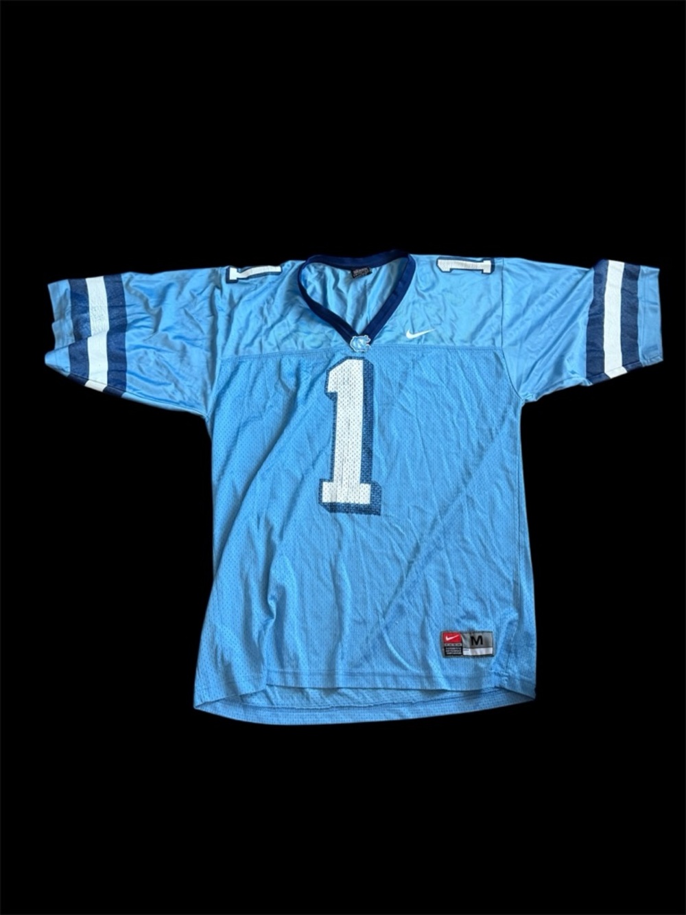 Vintage Nike University of North Carolina UNC Tar Heels Jersey Medium